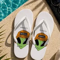 Chinelo Personalizado Et Borracha Macia Antiderrapante