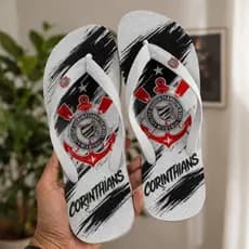 Chinelo do Corinthians Modelo Novo Top Times SCCP Masculino