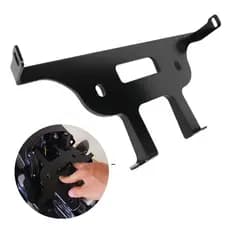 Suporte Fixador Reforço de Rabeta Honda CG Titan Fan Start Cargo 125 150 160 2014 até 2025 Preta