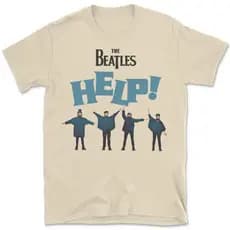 Camiseta Vintage Unissex The Beatles Álbum Help!