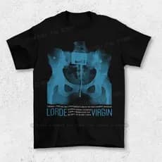 Camiseta 100% ALGODÃO Lorde VIRGIN Novo Álbum 2025 Lolla Unissex