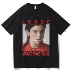Camiseta  Lorde What Was That New Lançamento Camiseta Em Algodao TrendBox Mania