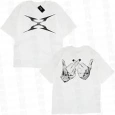 Camiseta Matuê Xtranho (estampa frente e costas) 100% Algodão.