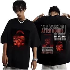 Camiseta Unissex Algodão The Weeknd After Hours
