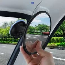 Ventosa tipo triciclo elétrico espelho retrovisor convexo espelho retrovisor do bebê círculo de observação espelho auxil