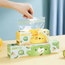 Sacos selados para conservação de alimentos, adequados para congelamento, sacos selantes para geladeira, sacos transpare