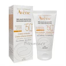 Avène Avène Creme Protetor Solar Mineral Amigável à Pele FPS50 Alta Proteção 50ml
