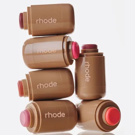 Rhode Skin Blush Stick Ilumina A Tez Maquiagem De Contorno Natural Para Lábios E Bochechas Creme Facial De Dupla Utiliza