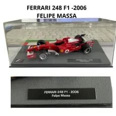 Miniatura F1 Colecionável – Ferrari 248 F1 (2006) | Felipe Massa Coleção Lendas do F1 FORMULA 1 GRAND PRIX 1:43