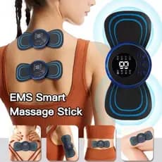 KIT  até 4 Mini Massageador Elétrico Recarregável Para Alívio De Dor Muscular/Pescoço/Ombro/Cervical/Etc