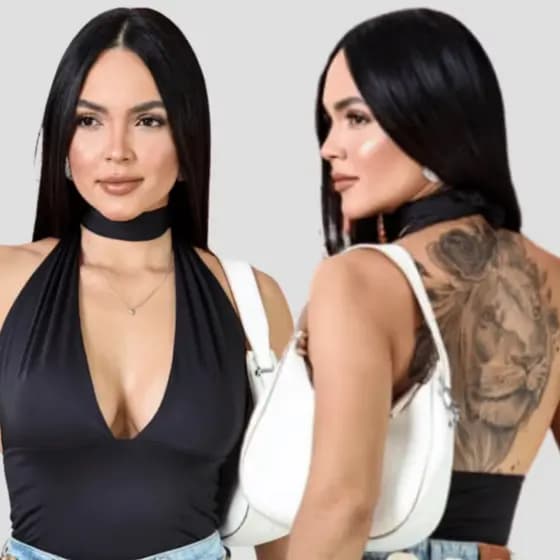 Cropped Amarração Multiformas Frente Unica Tendencia Verao