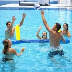 Rede De Vôlei Inflável Piscina Bestway Com Bola