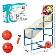 Brinquedo Kit Completo Cesta De Basquete Infantil Aro Bola 99 Toys Com Bola E Bomba Alta Qualidade