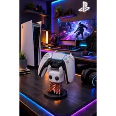 Suporte para Controle de PS5 (Dualsense) Cavaleiro Hollow Knight e Hornet Silksong