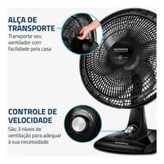 Ventilador de Mesa 40cm Super Power Mondial 140W – VSP-40-B