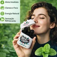 Inalador Nasal De Furo Duplo Refrescante Saída Stick, Poderoso Bastão De Foco Energia Instantânea