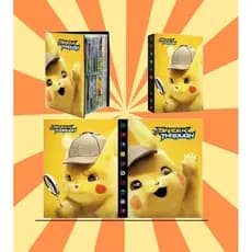 Álbum Pokémon para Cartas 240 Slots com 30 Páginas Pikachu Colecionável TCG, brinquedos de menino