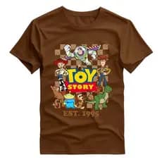 Camiseta Estampa Toy Story Filme Disney Camisa Blusa 100% Algodão Envio Imediato MK Imports