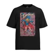 Camiseta Unissex Estampa Supergirl Super Herói Poder Camsia 100% Algodão Envio Imediato MK Imports