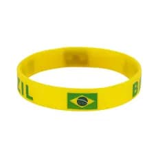 Pulseira com Bandeira da Copa do Mundo 2026, Pulseira do Brasil, Pequeno Presente, Souvenir, Merchandise, Pulseira de Ap