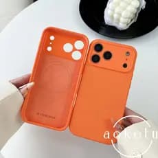 Nova Capa De Telefone De silicone Líquido Para iPhone 17 , Apple 16 Pro Max Com Sucção Magnética Integrada , 17 anti-Que