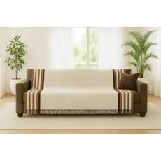 Manta Para Sofá Trabalhada Luxo Amazona King 260cm x 240cm