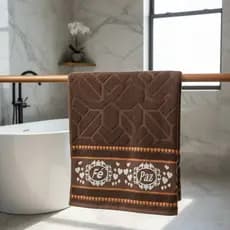 Toalha De Banho Bordadas Banhão Algodão 80x150cm
