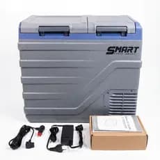 Geladeira Portátil Caminhão Camping Barco Lancha Acampamento 55 Litros 2 Portas - Smart