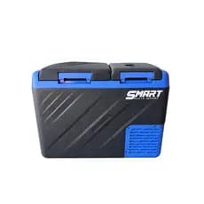 Geladeira Portátil Quadrivolt Preta Smart 45 Litros 2 Portas Smart Caminhão Lancha Barco