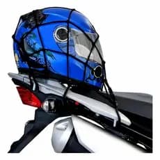 Rede Elástica Moto Bike Redinha Porta Cargas Aranha Capacete Estica Resistente e Reforçada