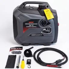 Gerador Energia Gasolina 24v Silencioso 1.3kw Portátil Acampamento Camping Caminhão