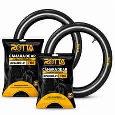 Kit com 2 Camara De Ar Para Pneu Tornado Falcon 2.75/3.00-21 Dianteiro