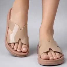 Chinelo Feminino H Sandalia Ortopédico Leve e Macio Conforto para o Dia a Dia - Ref 03