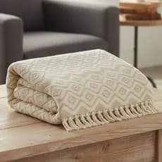 Manta Para Sofá Gigante Premium 2,40 x 1,80m Luxo Decorativa Protetora de Algodão Envio Imediato
