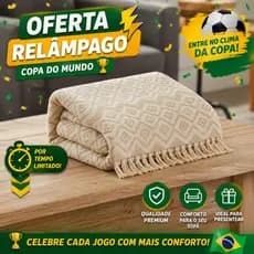 Manta Para Sofá Gigante Premium Grossa 2,40 x 1,80m Capa Protetora Decorativa Luxo Envio Imediato