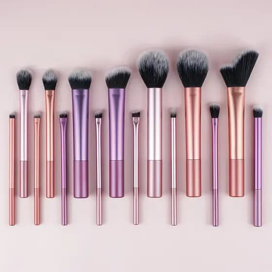 Conjunto de Escova De Maquiagem Profissional  7/8/12/14 Peças Alta Qualidade Criar Base sem Falhas