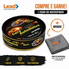 Cera Automotiva Mil Milhas 200g com Carnaúba Proteção Brilho Intenso para Pintura Envio Imediato