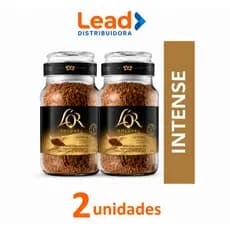 Kit 2 unidades Café Solúvel LOR Intense 84g original sabor intenso e aromático - envio imediato