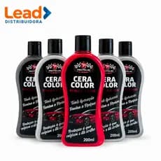 Cera Color com carnaúba Mil Milhas automotiva 200 ml para carros e motos – realça a cor, proteção e brilho intenso