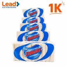 Kit 5 Unidades Sabão Em Barra Glicerinado Zavaski 200g Alto Rendimento Limpeza Profunda Economia Máxima Envio Imediato