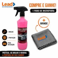 Cera Automotiva Spray Com Carnaúba Líquida Mil Milhas 500ml Alto Brilho Proteção Pintura Carros E Motos Envio Imediato