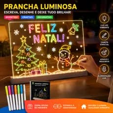 Luminária Led Escrever De Caneta Lousa Quadro Mesa Anotações 2822