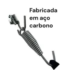 Extensor de rede Par de Molas para Rede de Descanso 250kg Aço Carbono