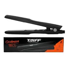 Prancha Cerâmica Taiff Profissional 180° Bivolt Preto JJ