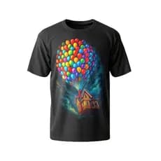 Camiseta Up Altas Aventuras Casa dos Balões 100% Algodão Estampa Premium Geek