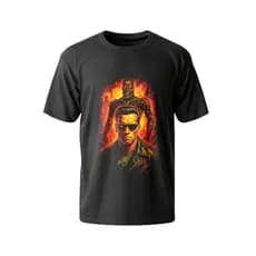 Camiseta Exterminador do Futuro T-800 Arnold 100% Algodão Estampa Premium Geek Filme