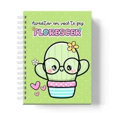 Planner 2026 A5 – Agenda Feminina com Capa Dura, Financeiro e Organização - Cacto Planner Metas