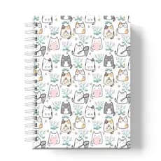 Planner 2026 A5 – Agenda Feminina com Capa Dura, Financeiro e Organização - Gatinhos Planner Diário