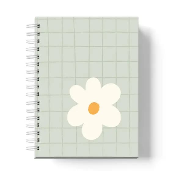 Planner 2026 A5 – Agenda Feminina com Capa Dura, Financeiro e Organização - Metas - Calendário Flor