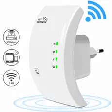 Repetidor Wifi Amplificador De Sinal 600Mbps Wireless Sem Fio Aumente Alcance Distancia do Wifi